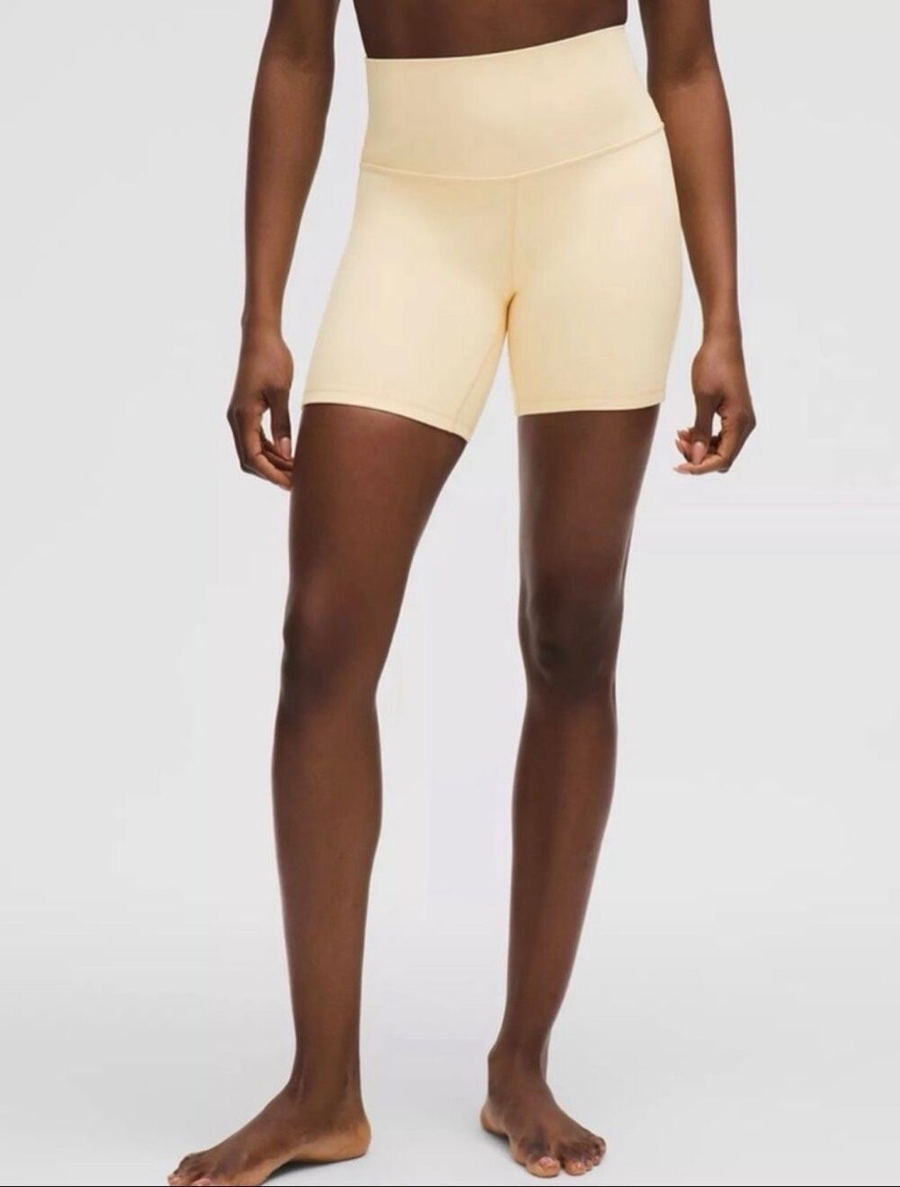 Lululemon Align High-Rise Short 6" in Buttercream 6